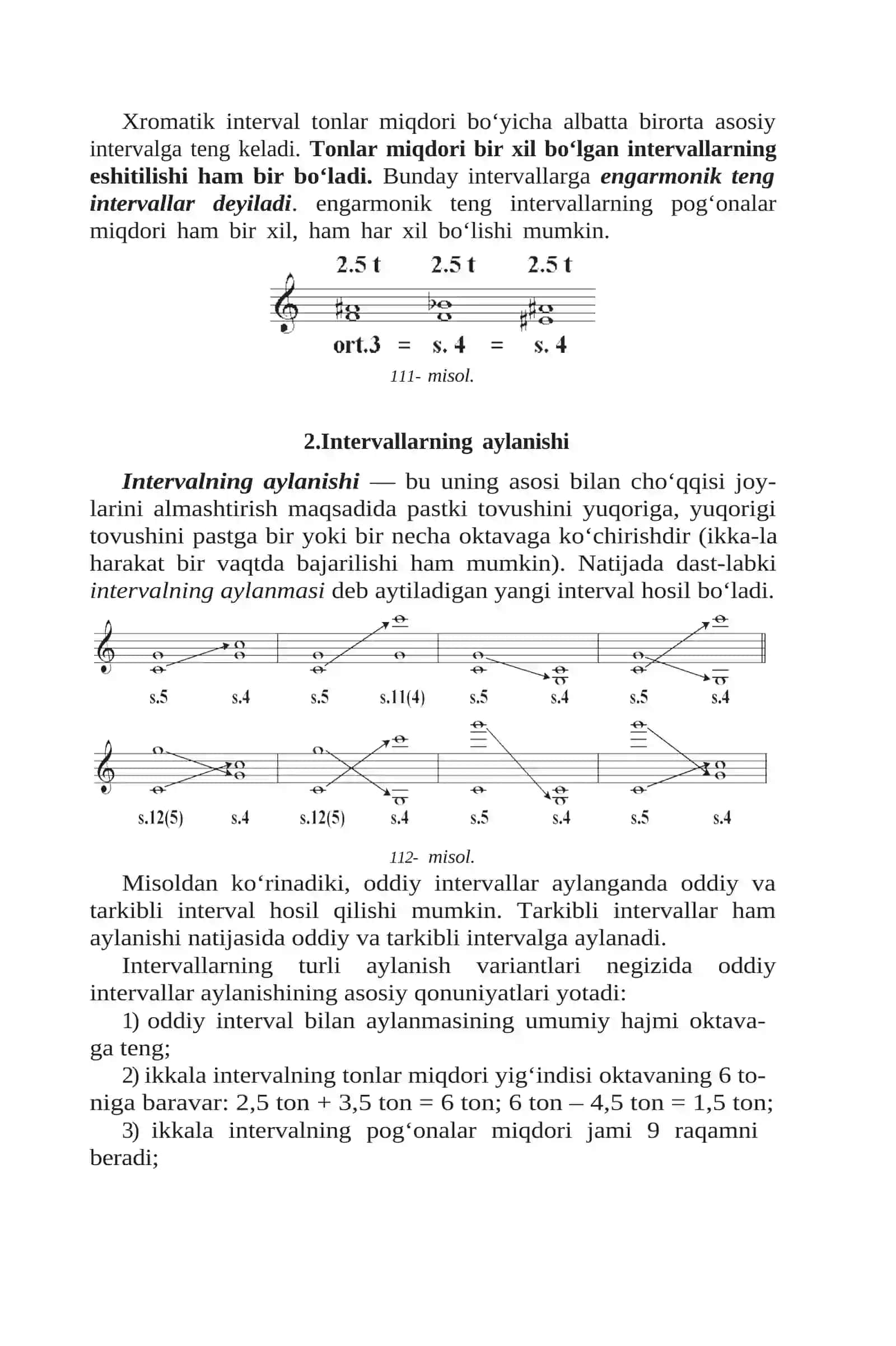Xromatik intervallar 3