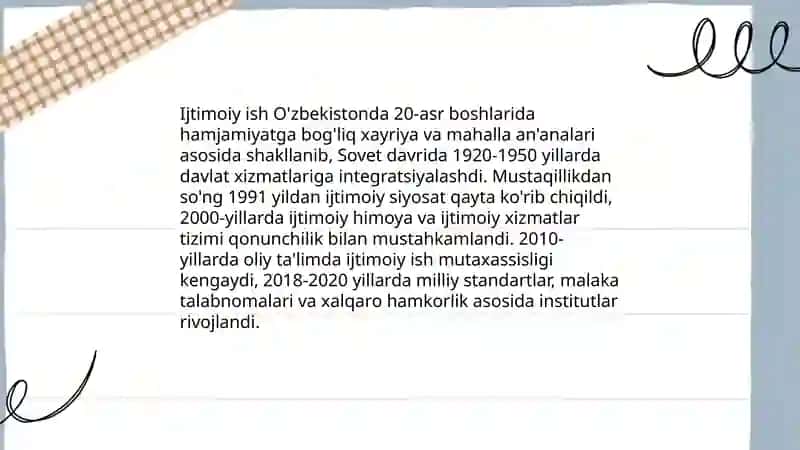 O'zbekistonda ijtimoiy ish institutsionallashuvi 3