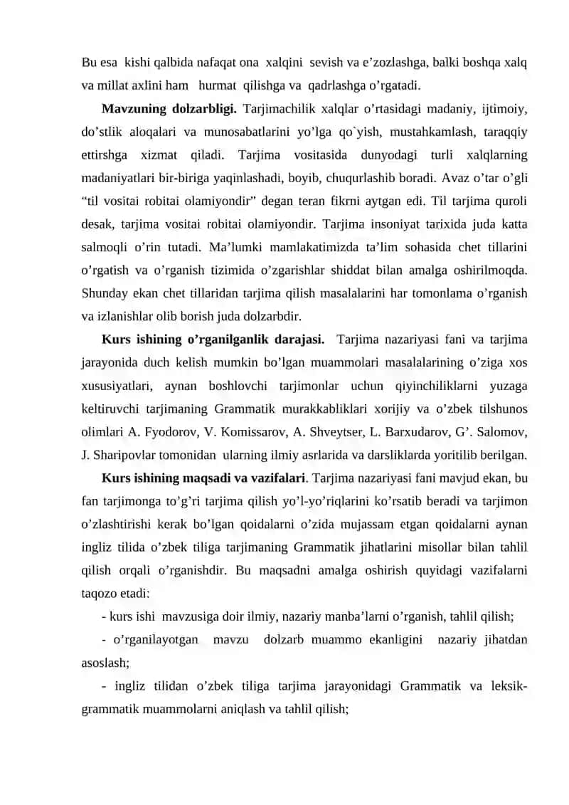 TARJIMA KO‘NIKMALARINI SHAKLLANTIRISH 3