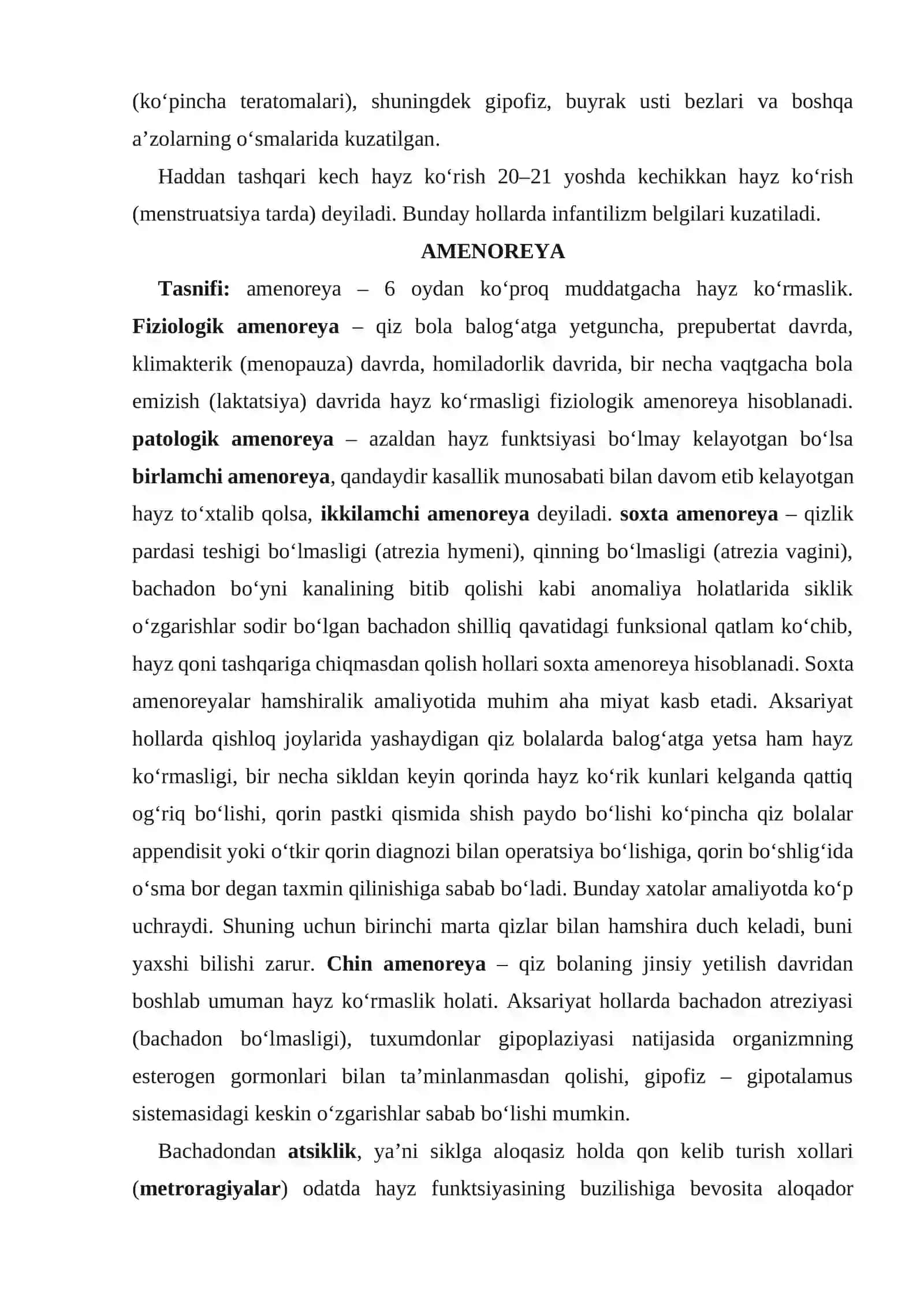 Hayz faoliyatining buzilishi va predmenstrual sindrom 3