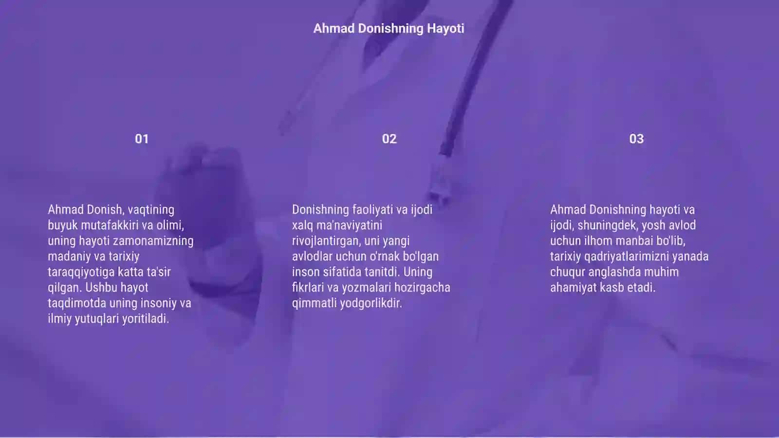 AHMAD DONISH VA BERDIRI MURAD BERDAQ HAYOTI VA IJODI 3
