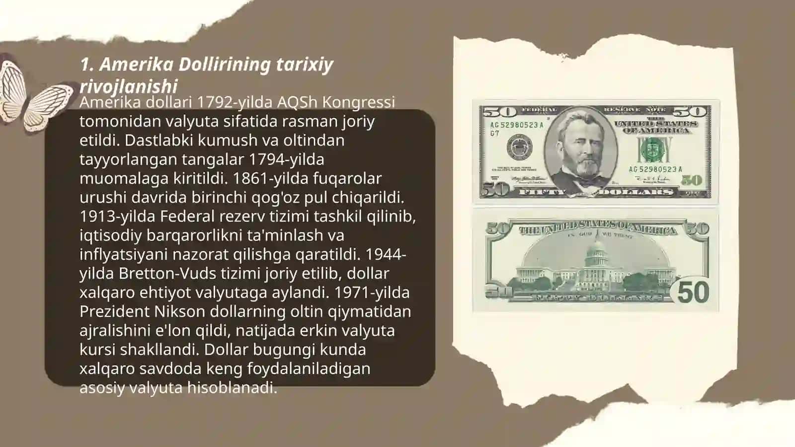 Amerika Dolliri 3