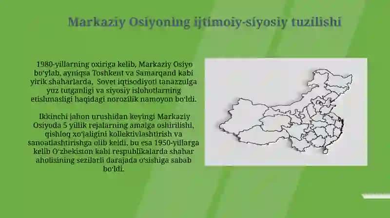 Markaziy Osiyoning ijtimoiy-siyosiy tuzilishi 3