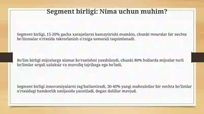 Segment birlik 3