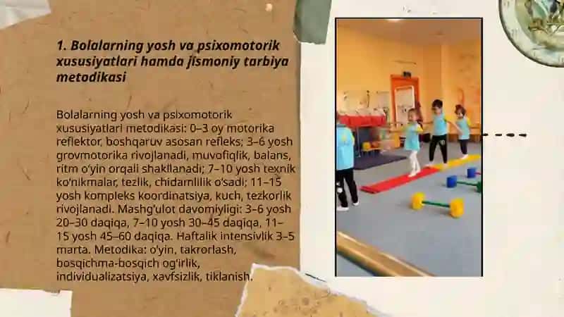 Bolalar jismoniy tarbiya fanining metodologik ilmiy-nazariy psixologik- pedagogik asoslari 3
