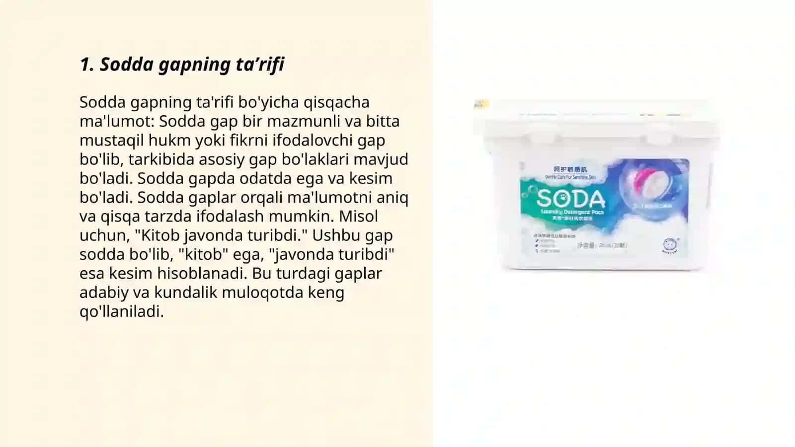 Sodda va qoʻshma gaplar 3