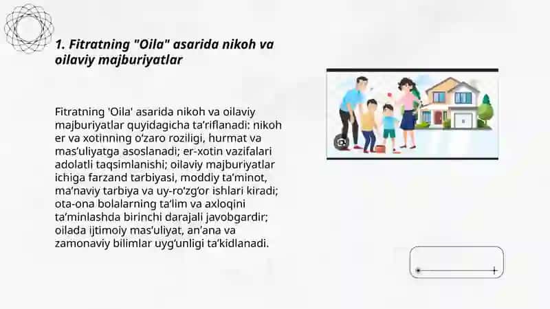Fitratning oila asaridagi oila qurish va farzand tarbiyasiga oid gʻoyalar 3