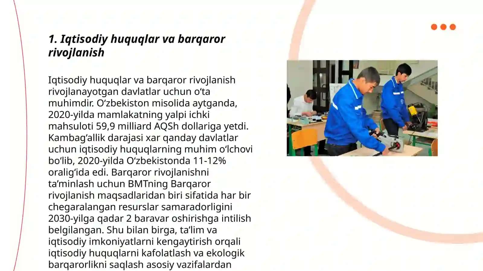 Iqtisodiy, ijtimoiy, madaniy va ekologik huquqlar 3