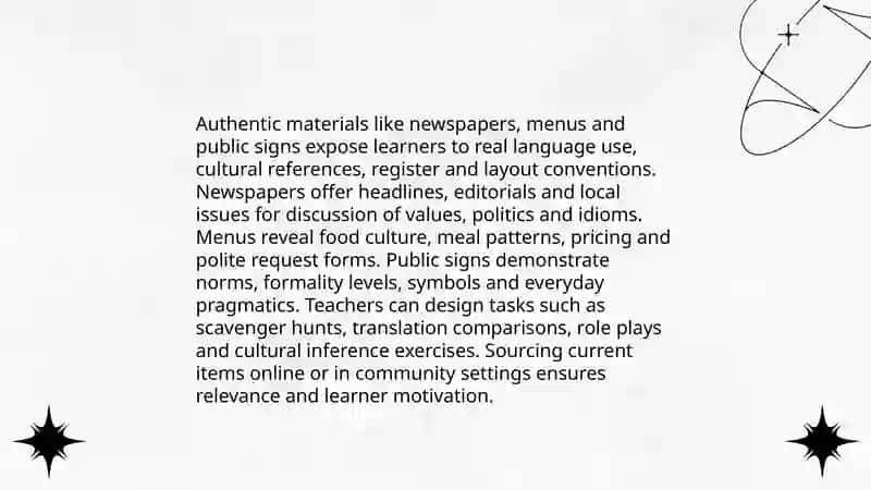 Materials for teaching culture 3