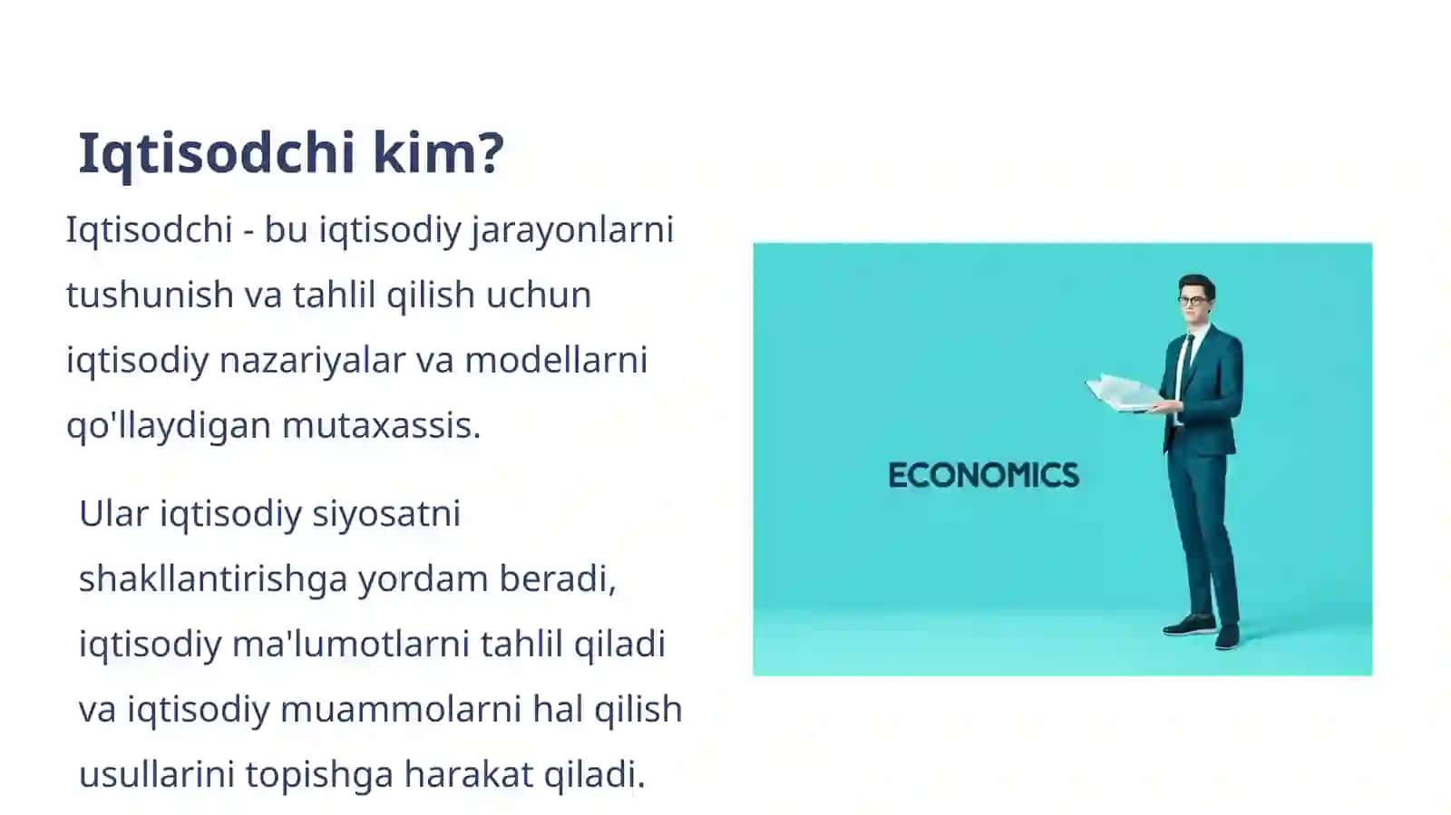 Iqtisodchilar uchun kasbiy ko‘nikmalar va rivojlanish texnologiyalari 3