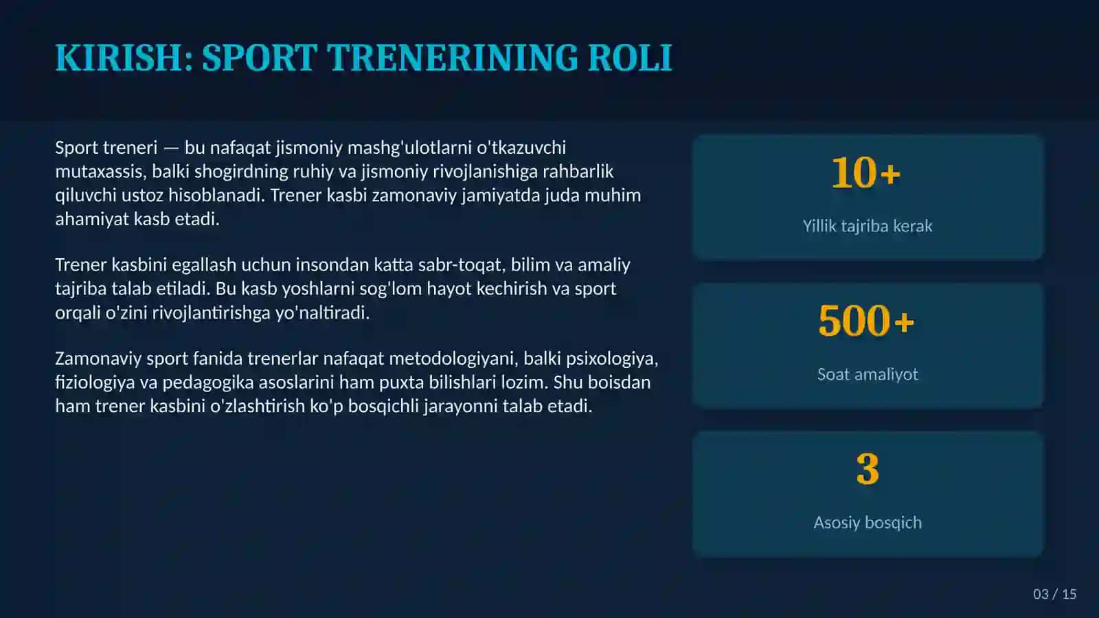 SPORT TRENEROFKASINING TUZILISH BOSQICHLARI 3