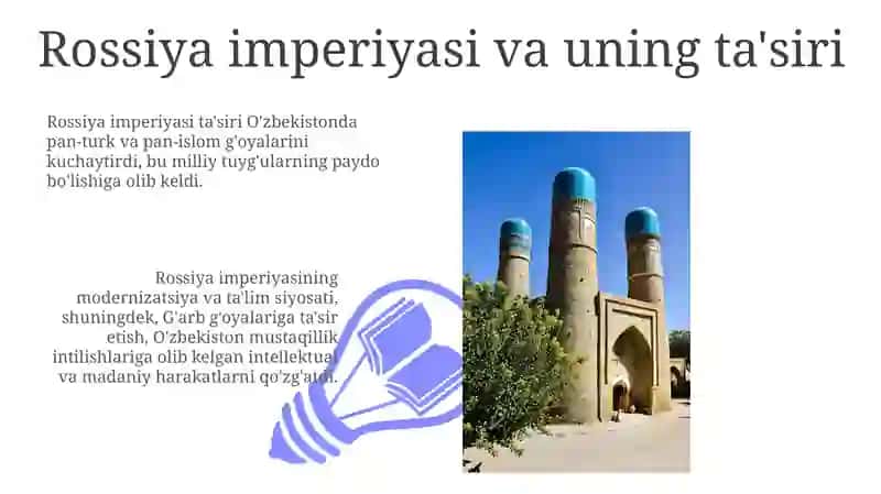 O'zbekistonda mustaqillik g'oyalarining tarixiy asoslari 3