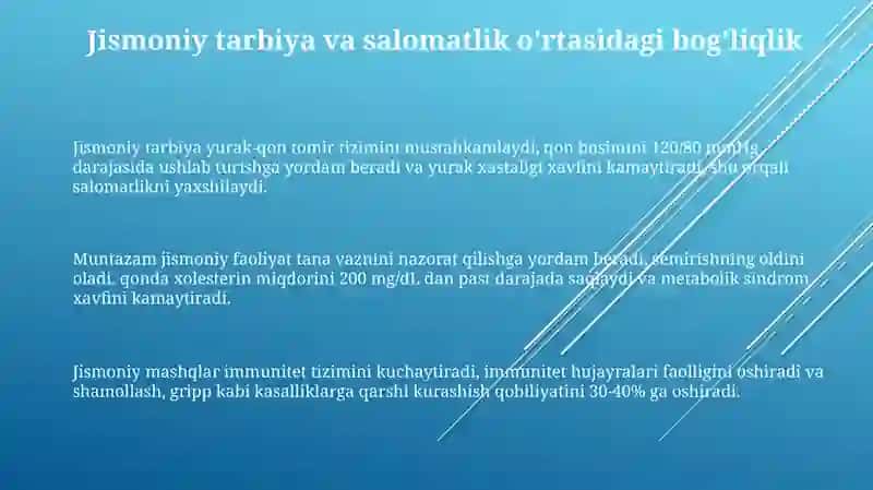 Jismoniy tarbiya va salomatlik 3