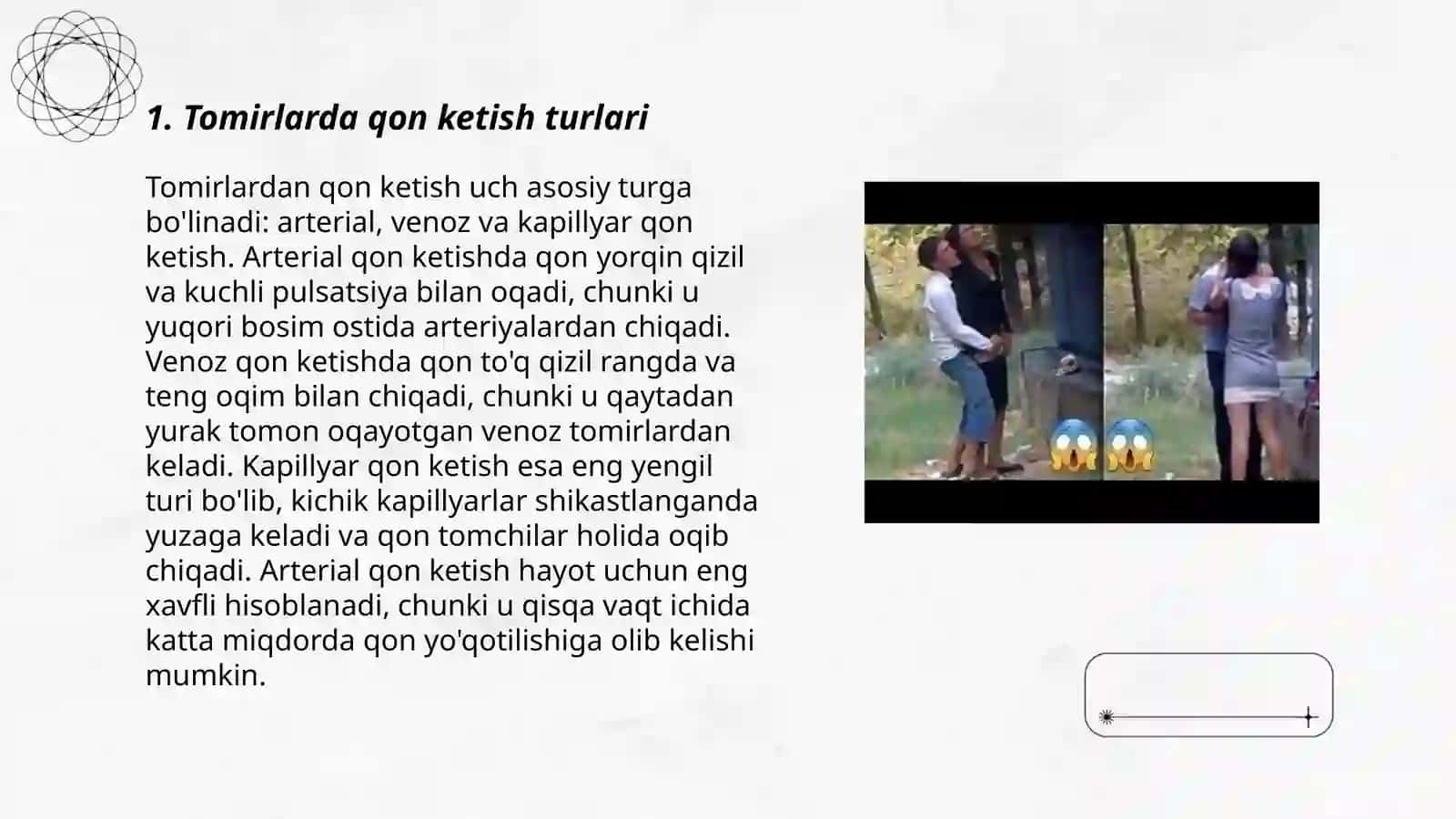 Tomirlarda qon ketganda birinchi yordam koʻrsatish 3