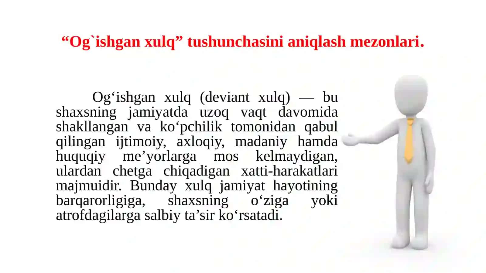 Xulqi og'ishgan bolalar psixologiyasi 3