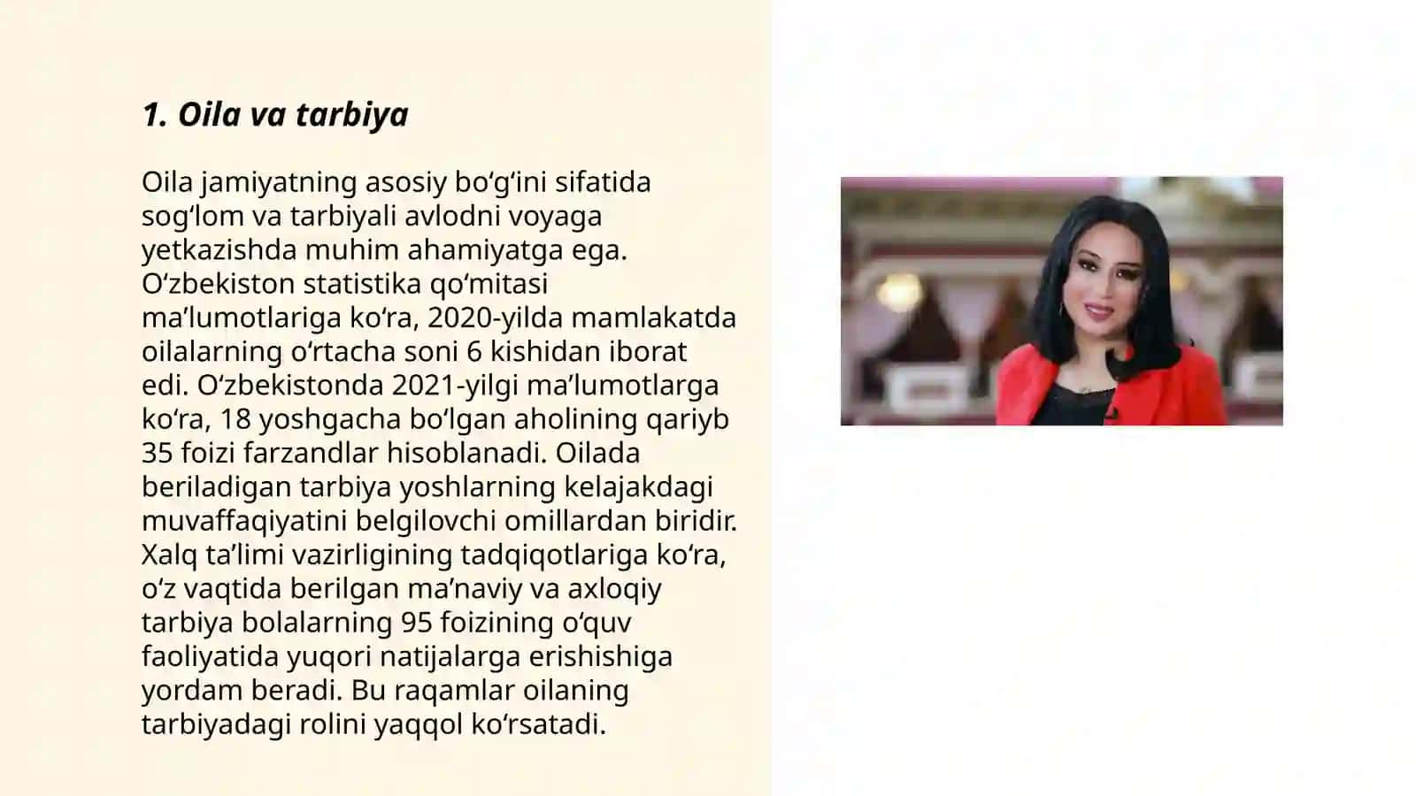O'zbekona tarbiya tamoillari 3