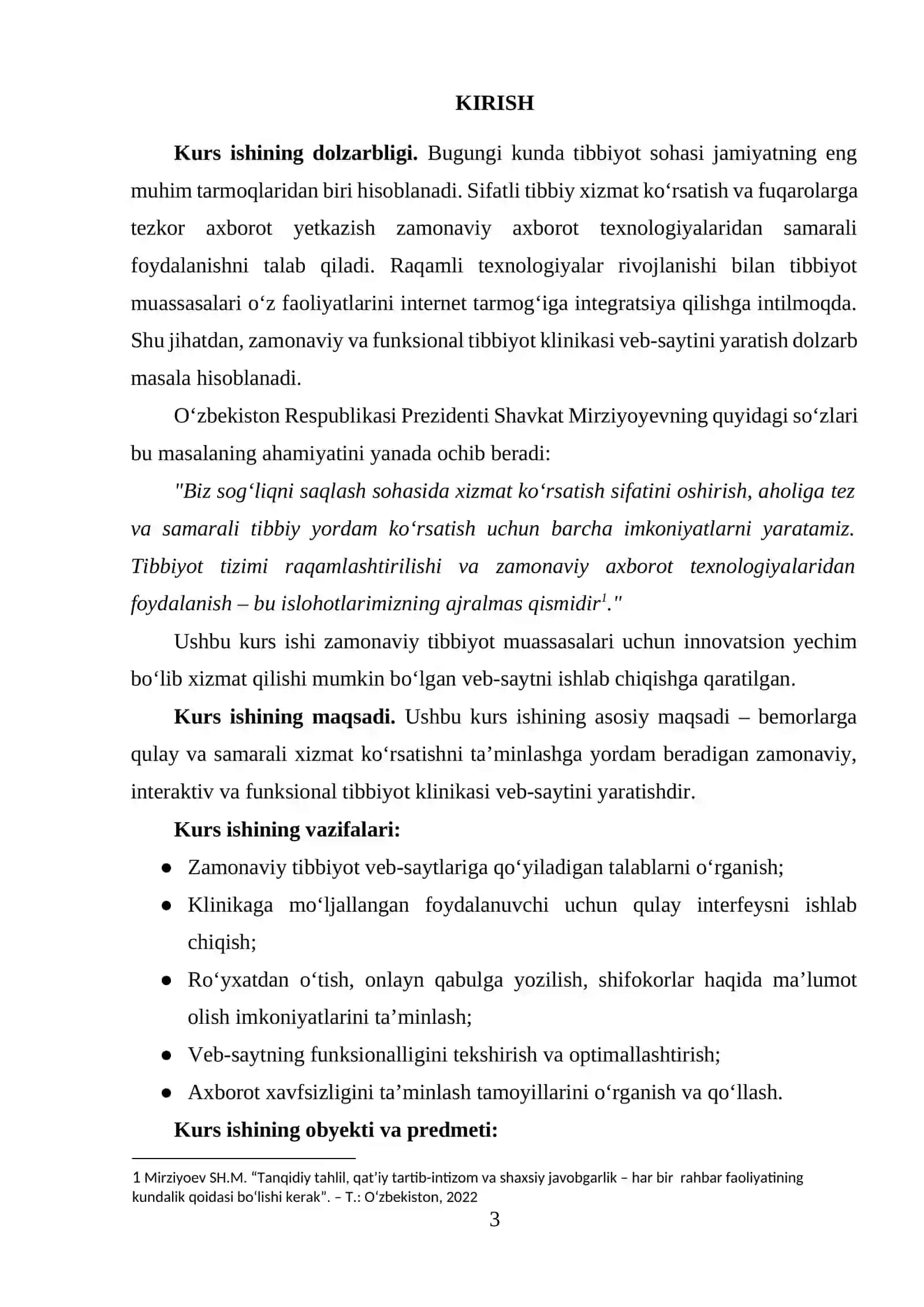 Med klinika web sahifasini yaratish 3