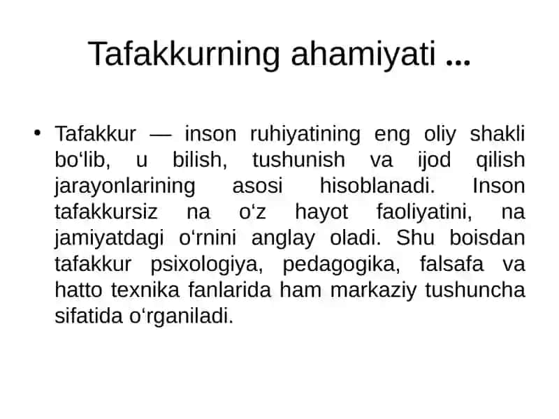 Tafakkur 3
