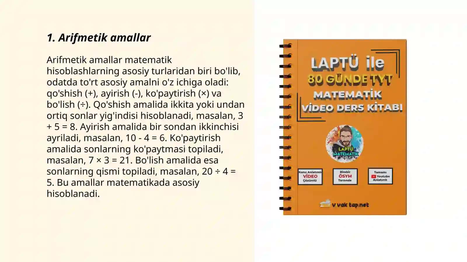 Matematik mashqlar 3