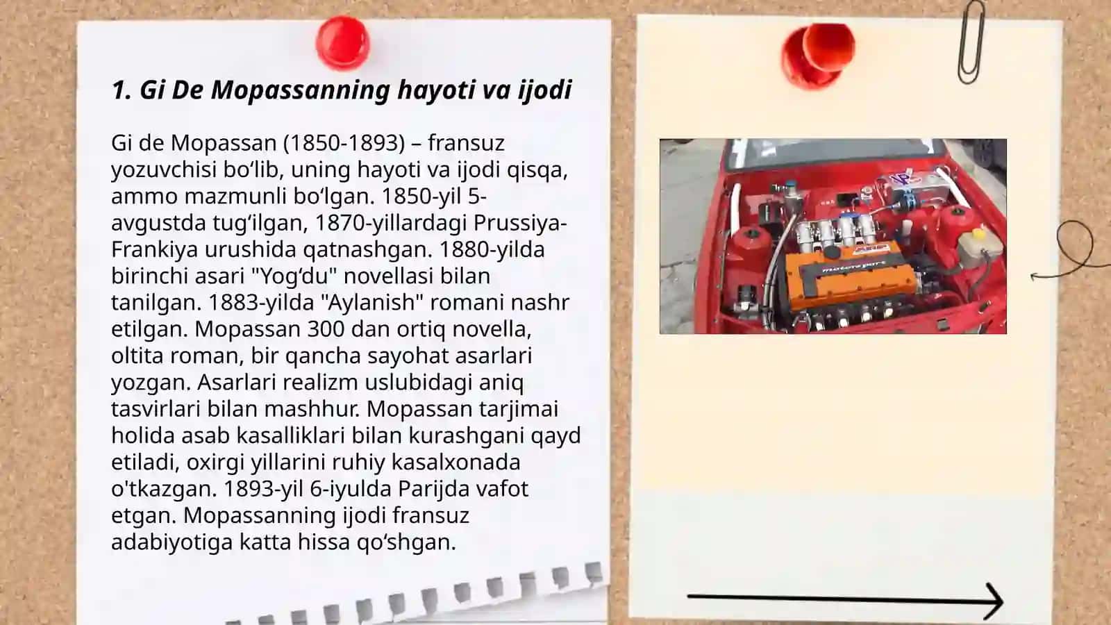 Gi De Mopassan hayoti va ijodi 3