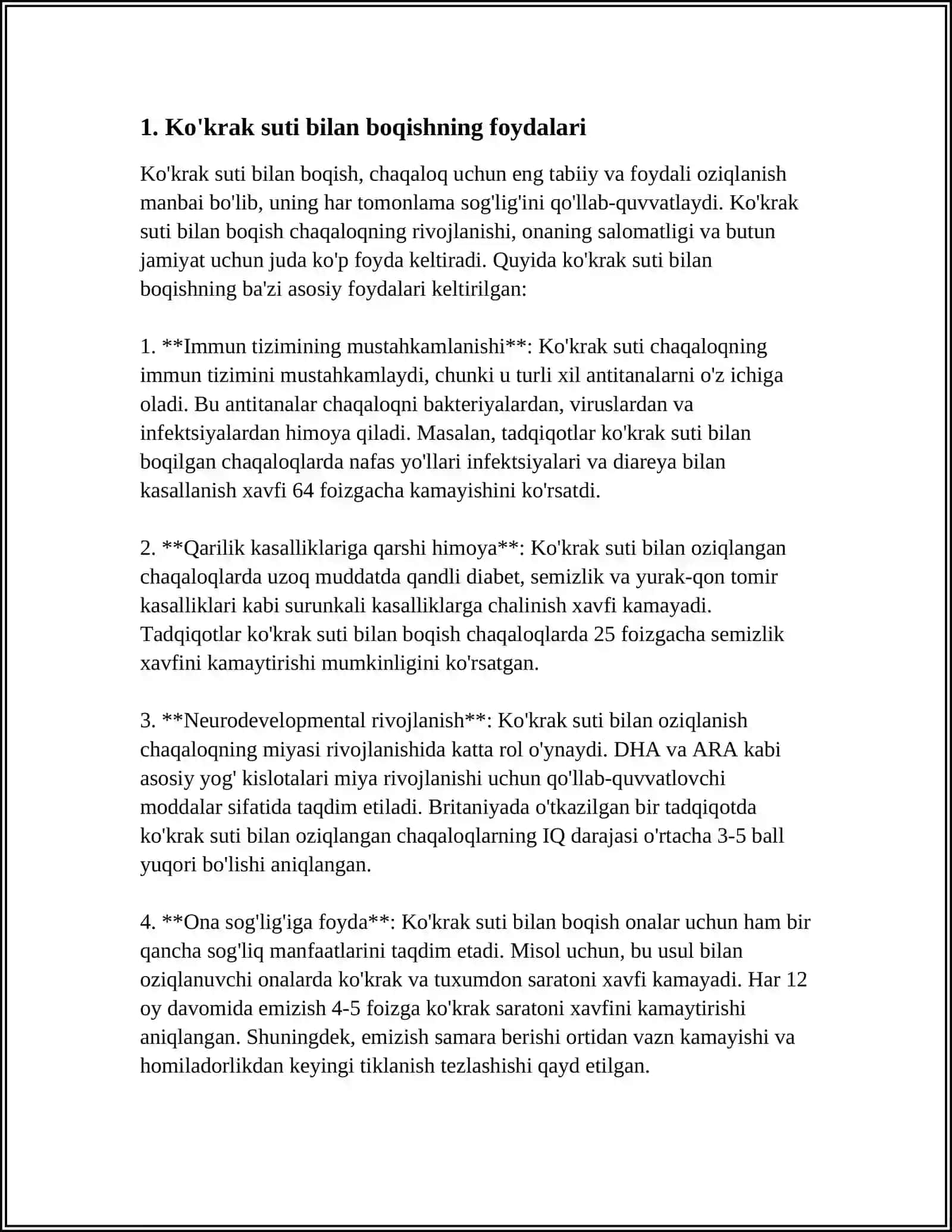 KO'KRAK SUTI BILAN BO'LISHNING AHAMIYATINI TUSHUNTIRISH MAQSADIDA DAVRA SUHBATINING TASHKIL ETISH 3