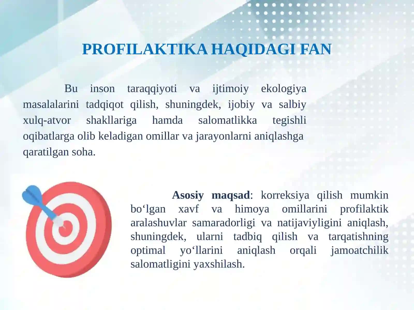 Psixofaol moddalar isteʼmoli profilaktikasi haqidagi fan: taʼriflar va tamoyillar 3