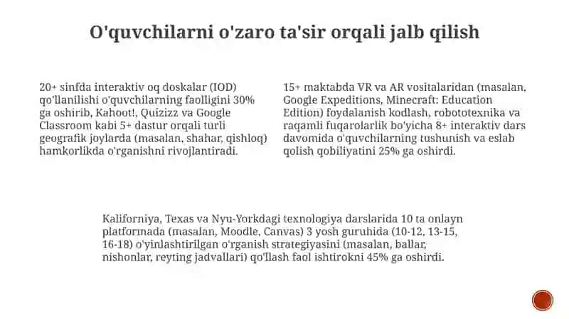 Interfaol usullarni texnologiya darslarida foydalanish usullari 3