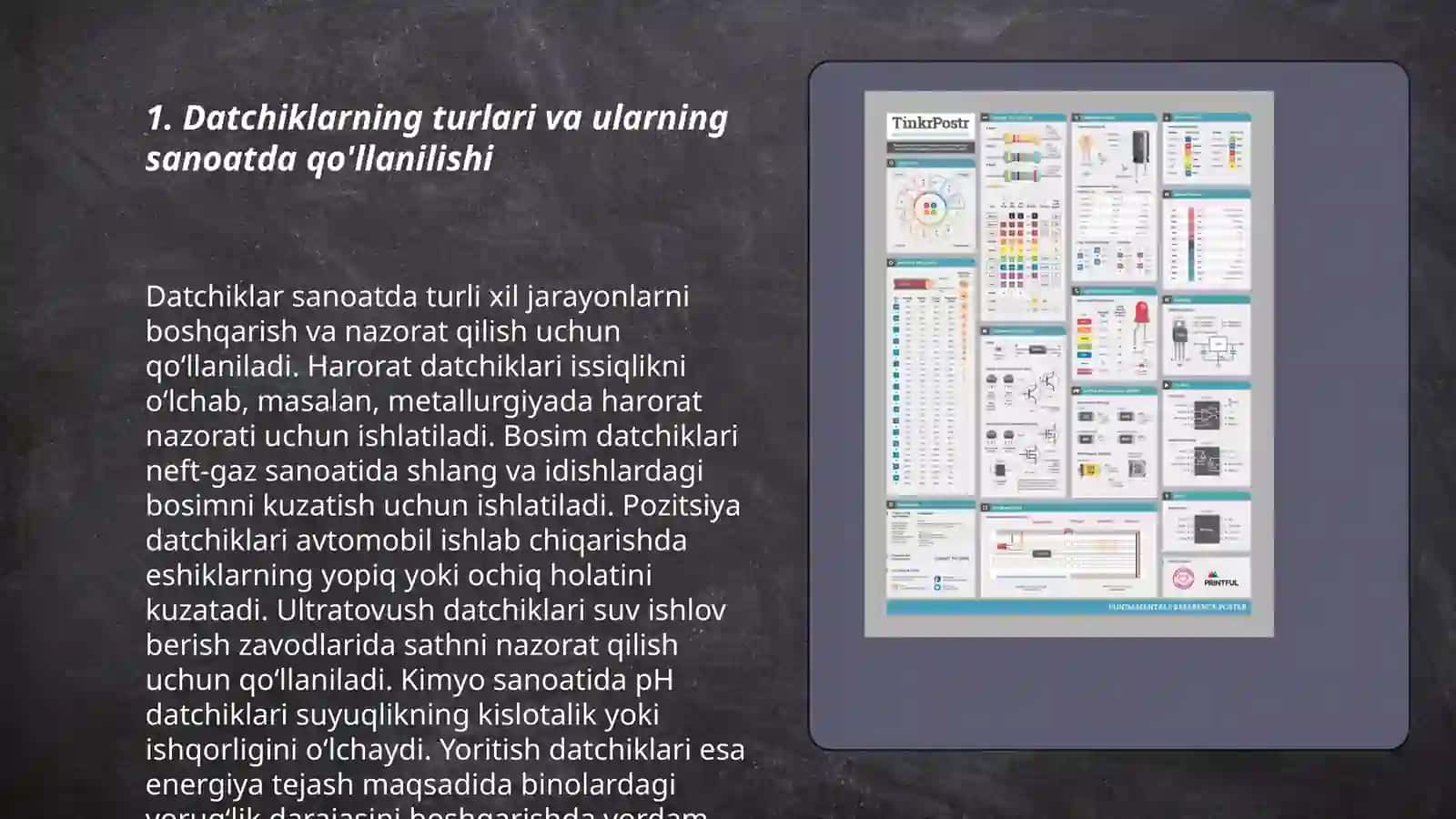 Datchiklar asosidagi sanoat elektron qurilmalari 3
