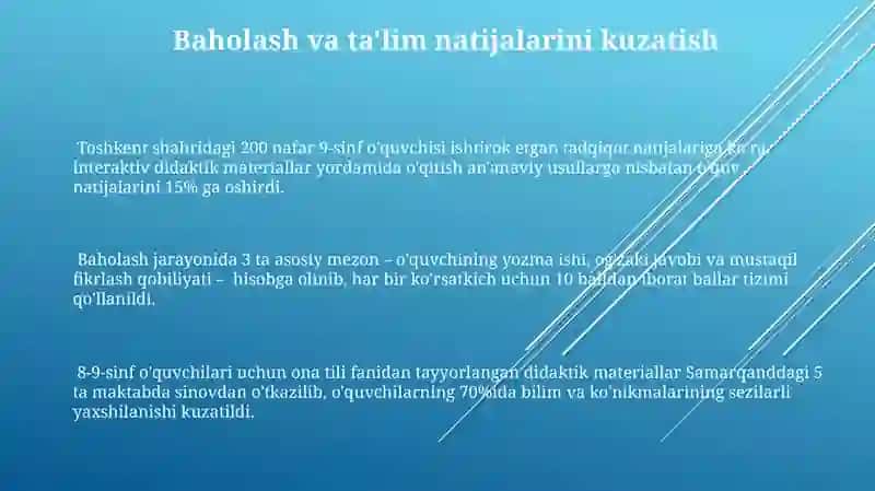8-9-sinflar uchun ona tili fanidan didaktik material tayyorlash 3