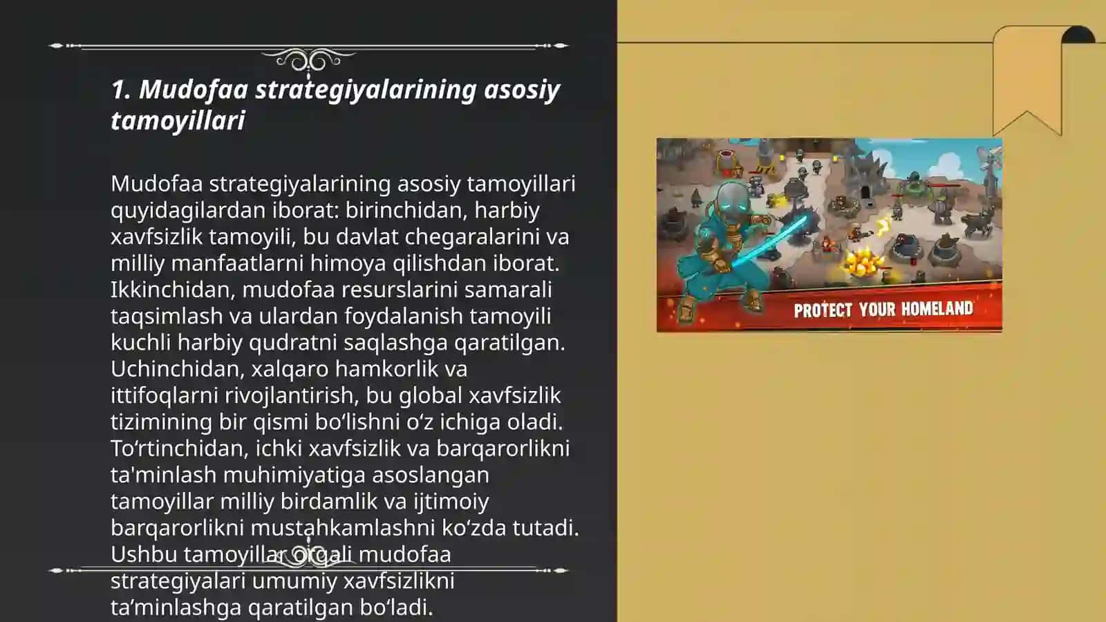 Mudofaa strategiyalarining turlari 3