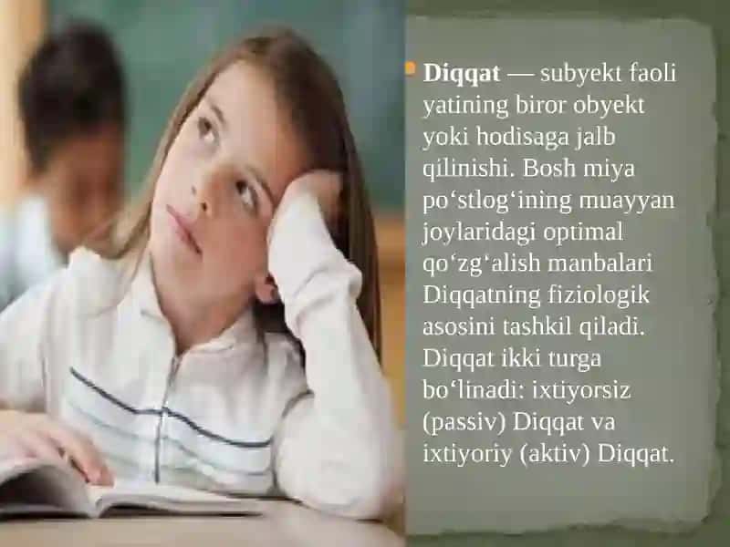 Diqqat turlari 3