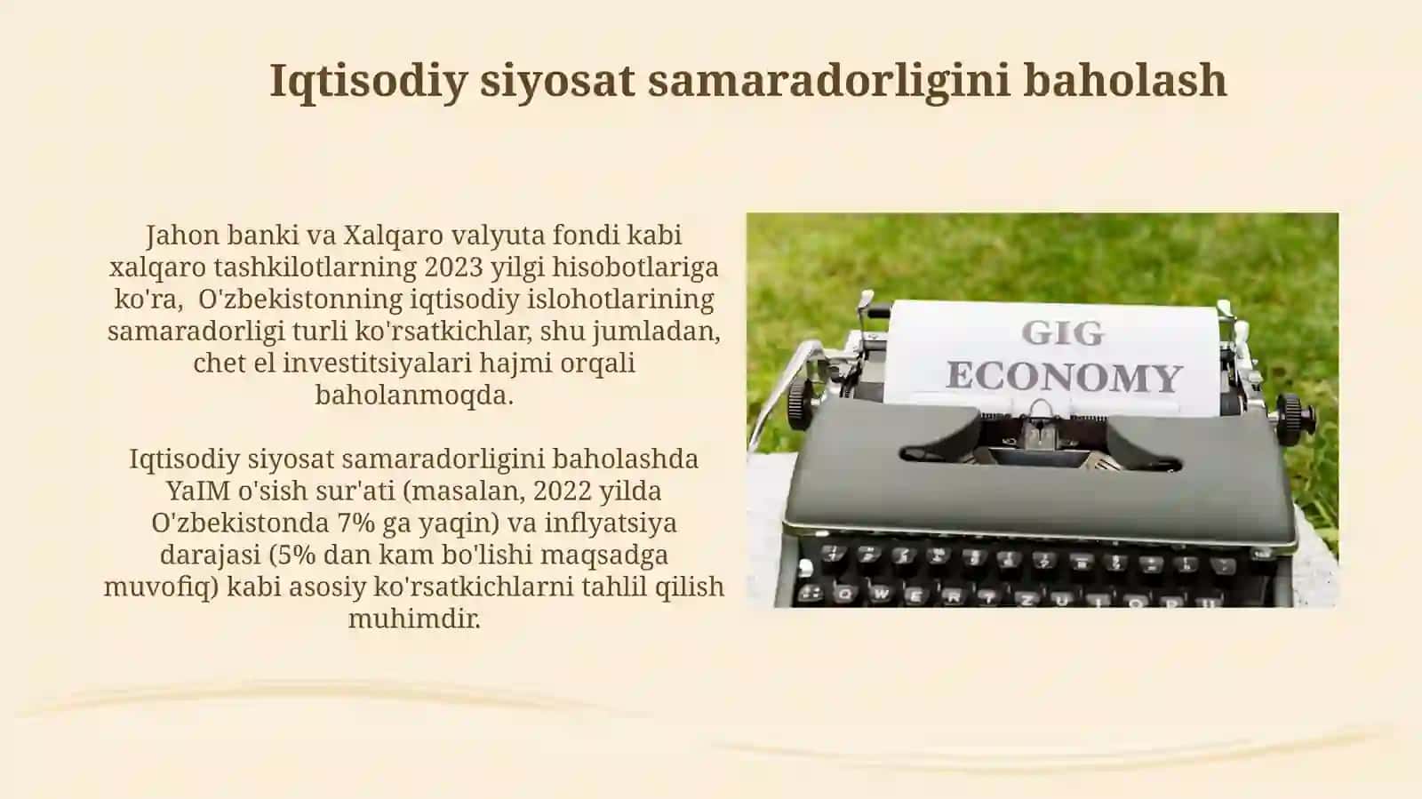 Iqtisodiy siyosat, vositalar va boshqaruv nazariyasi 3