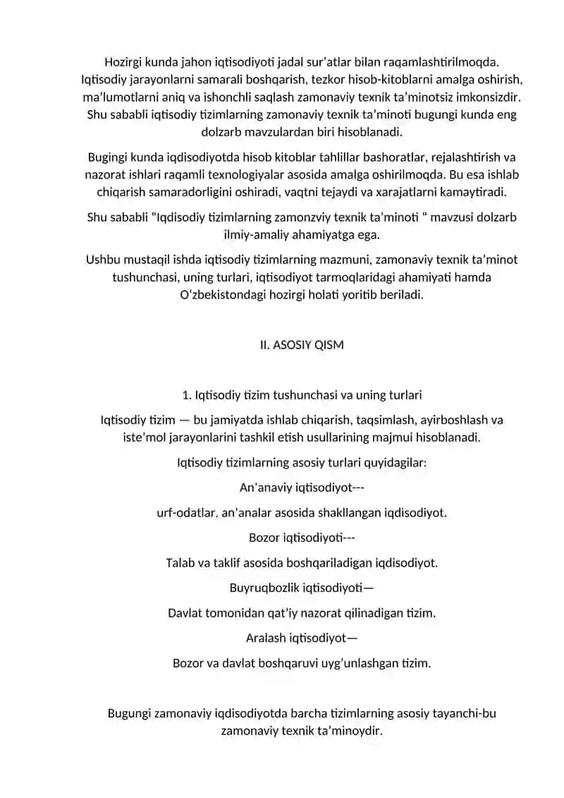 iqdisodiy tizimlarning zamonaviy texnik ta'minoti 3