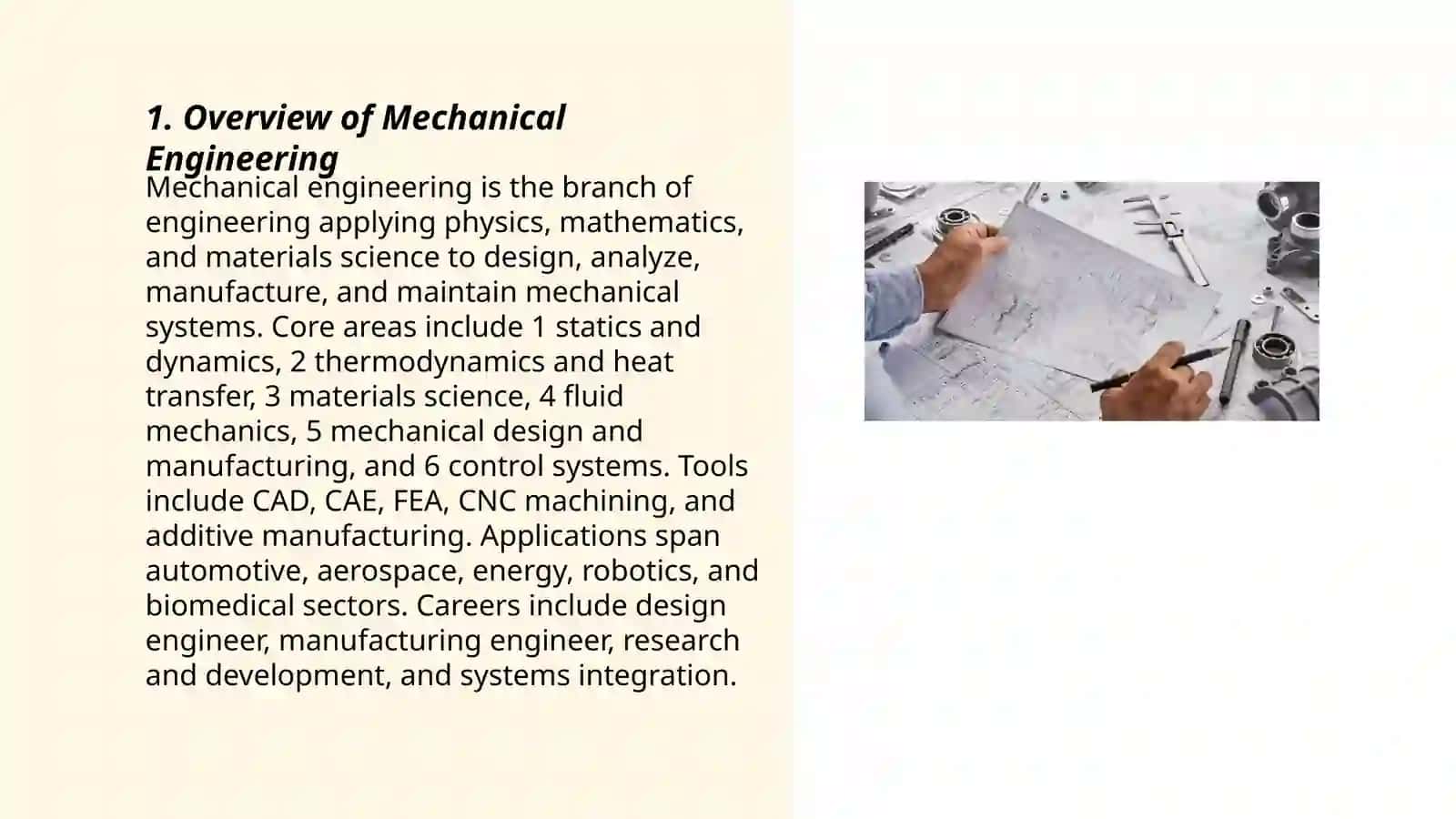 Machinacal engineering mavzusida slay qilib ber 3