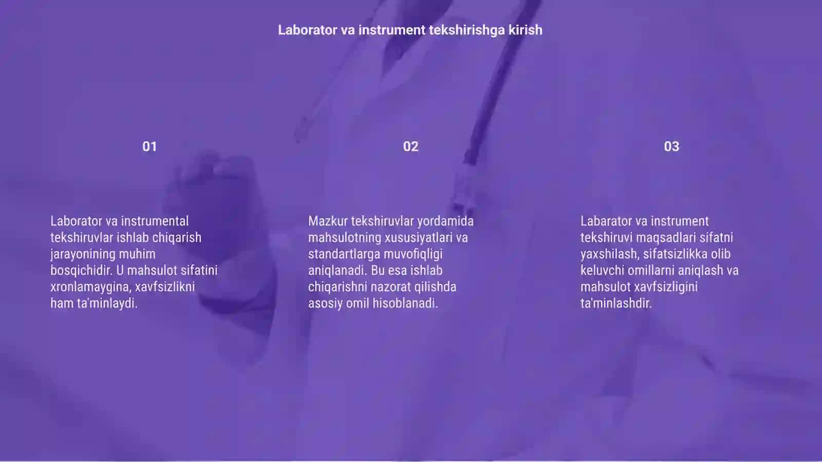 Laborator va instromal tekshirish maqsadi korsatma va mohiyatlari 3