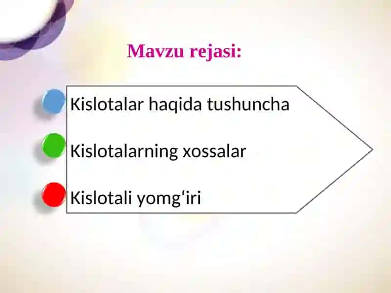 Kislotalarning metallar bilanoʻzaro taʼsiri va kislotali yomgʻir 3