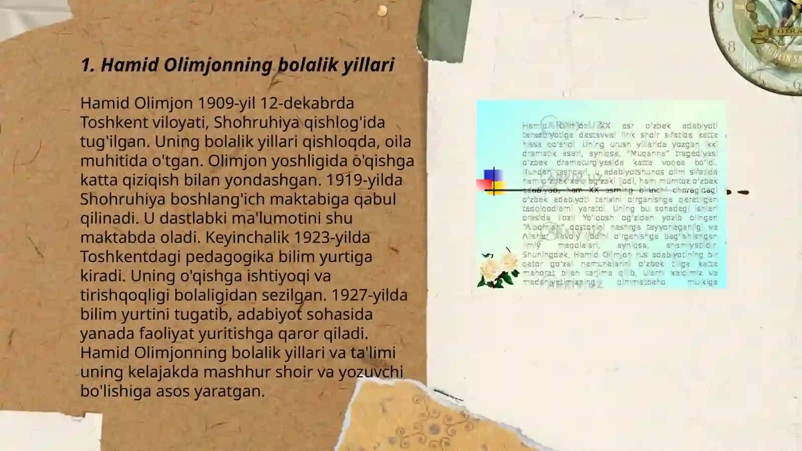 Hamid Olimjon hayoti va ijodi 3