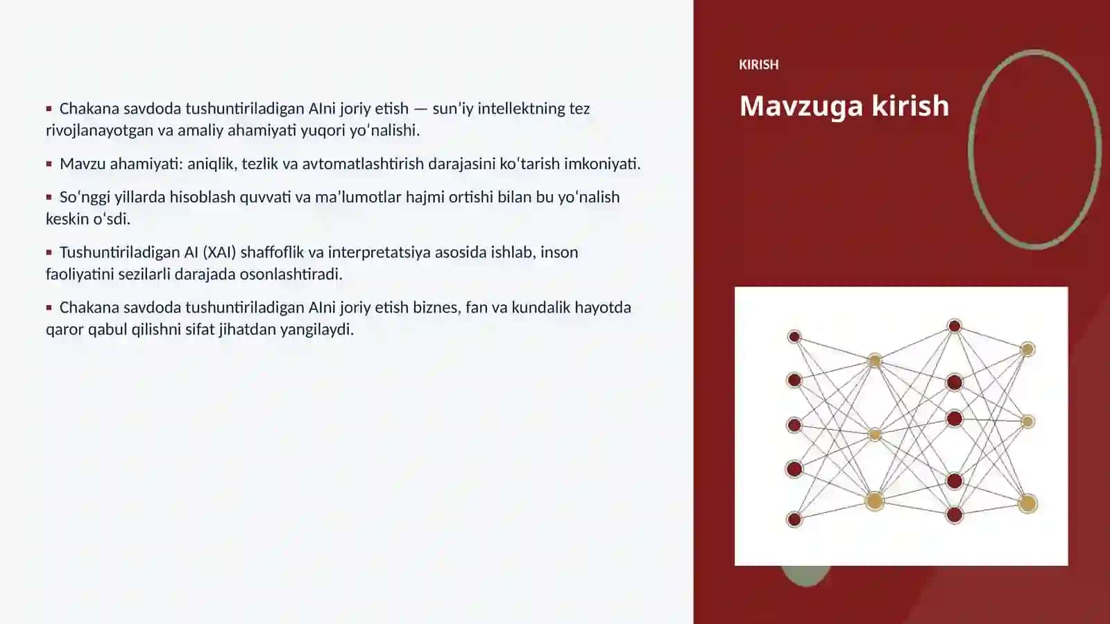Chakana savdoda tushuntiriladigan AIni joriy etish 3