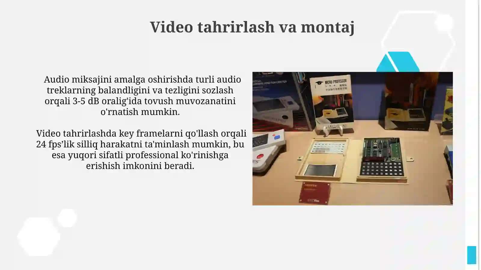 Kompyuter grafikasi va multimedia texnologiyalari 3