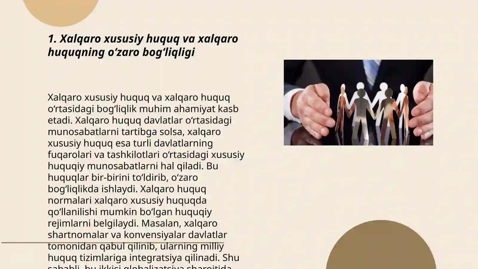 Xalqaro xususiy huquq va xalqaro huquqning o‘zaro bog‘liqligi 3