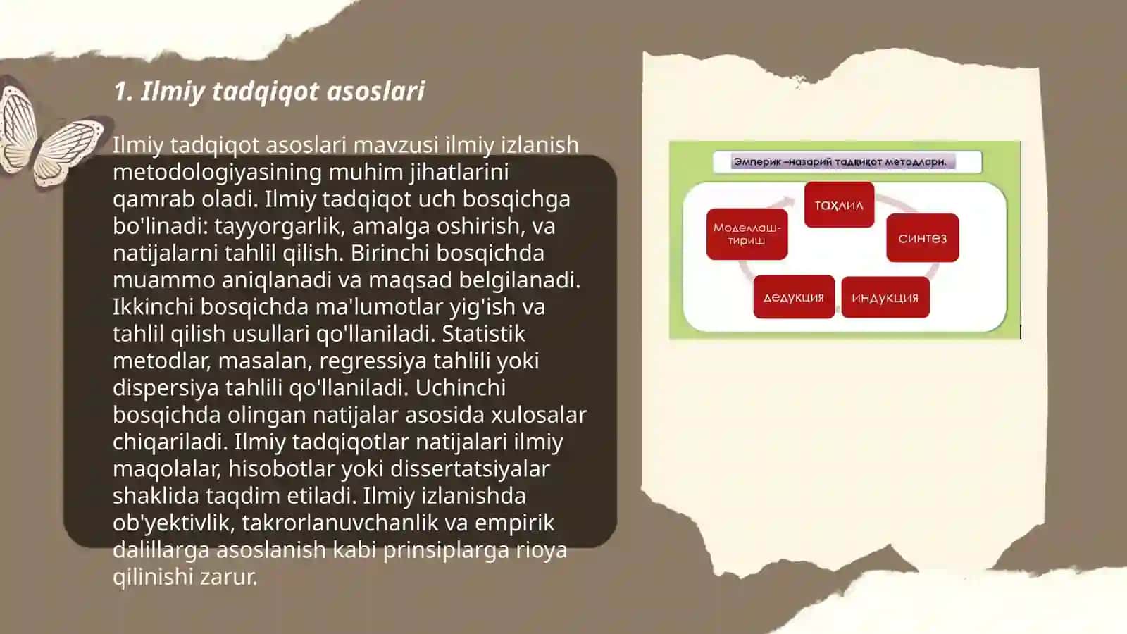 Ilmiy tadqiqot texnologiyasi 3