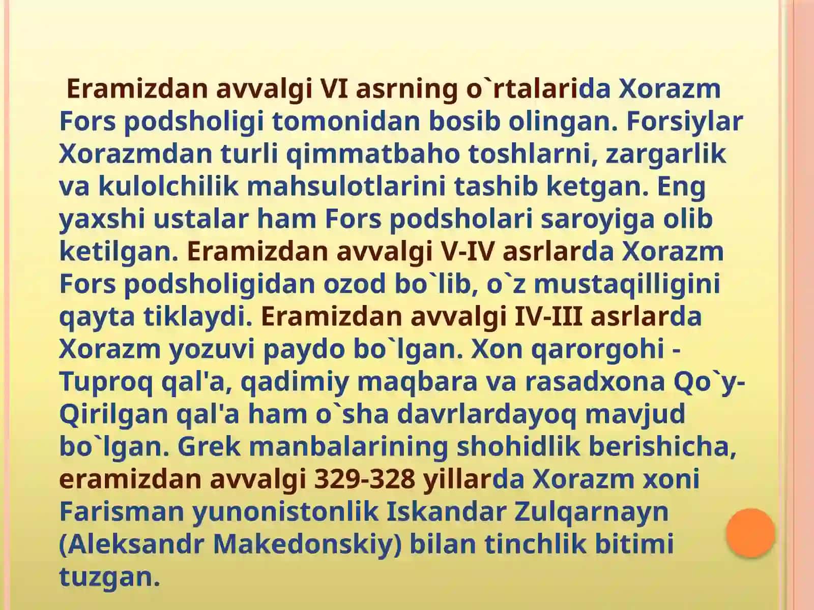 XORAZM TARIXI 3