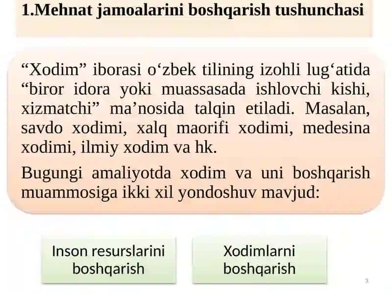 Boshqaruv mehnatini tashkil etish 3