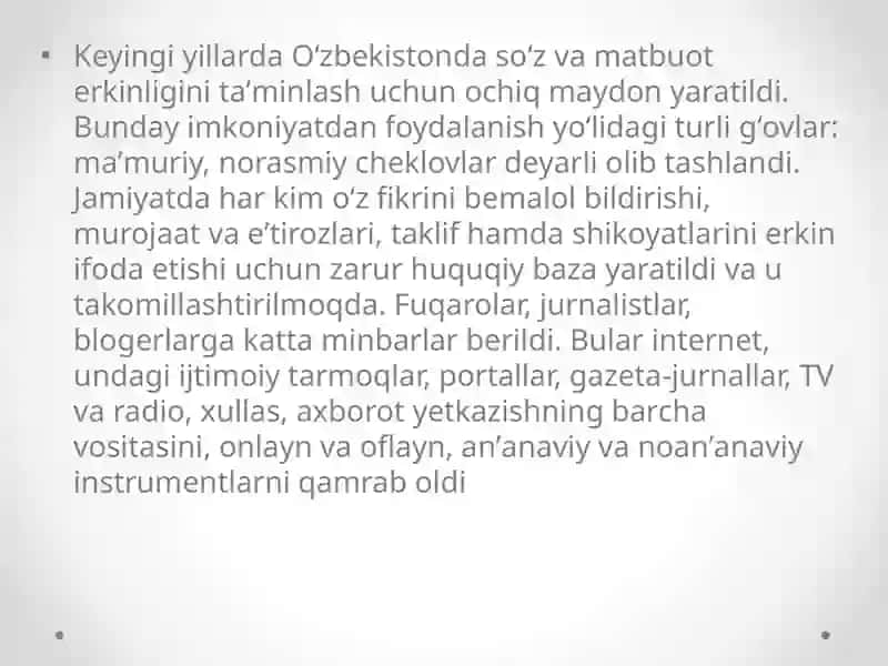 Elektron va bosma ommaviy axborot vositalari o’rtasida raqobat 3