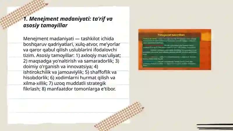 Menejmentning madaniyati va uslubi 3