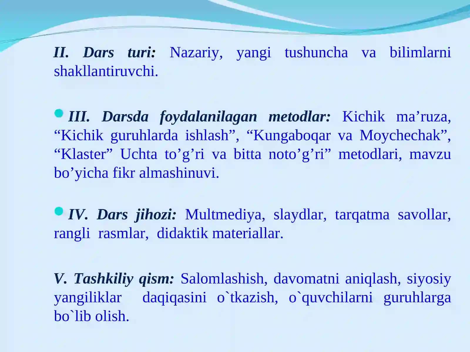 Suv-murakkab modda. Suvning fizik va kimyoviy xossalari 3