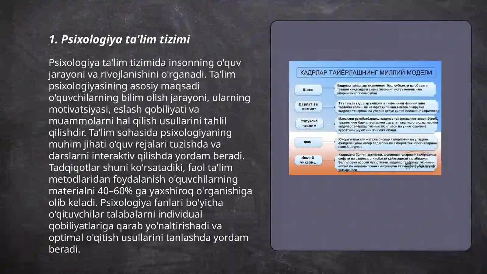 Psixologlarni tayyorlash bosqichlari 3