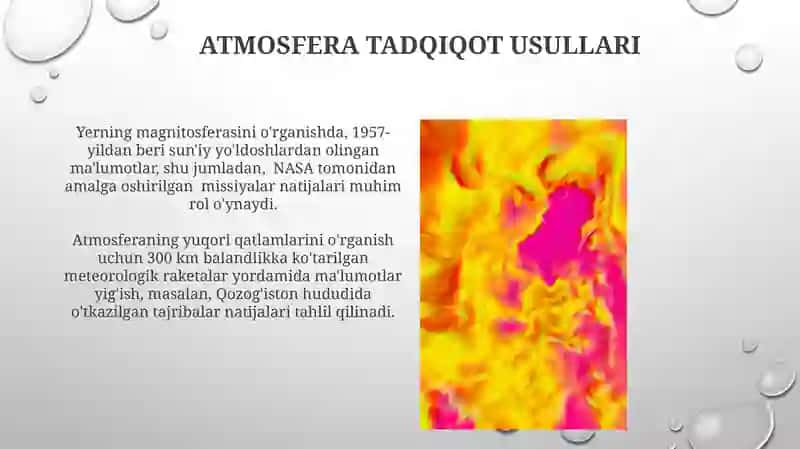 Atmosfera qobigʻini oʻrganish 3