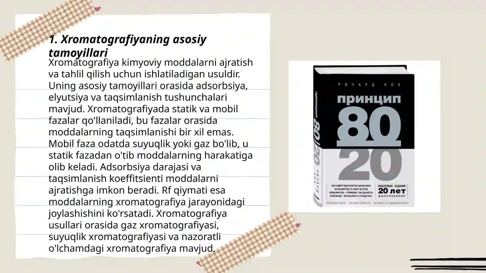 Xromotografiya printsipi usullari 3