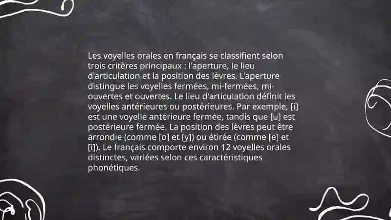 La classification des voyelles en français 3